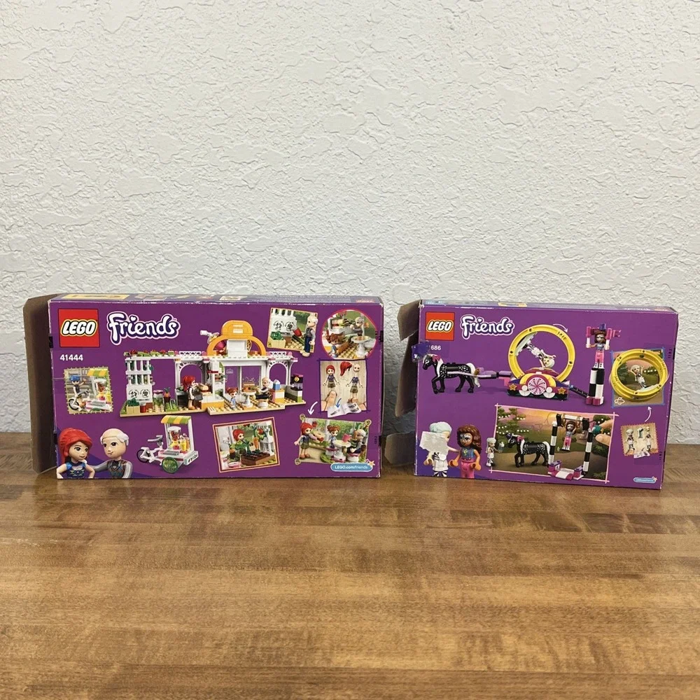 LEGO Friends - Heartlake City Organic Café - 41444‎ & Magical Acrobatics 41686
